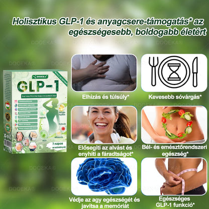 🌿DOOEKA® GLP-1 8 az 1-ben Fit & Vital Szájon át szedhető oldat – Napi egyszer, 7 nap alatt látható változás / Elhízás, szív- és érrendszeri egészség, cukorbetegség, alvási apnoe, bélrendszer egészsége, ízületi problémák és még sok más esetén✅
